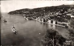 CPA Villefranche Sur Mer Vue Generale