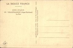 CPA Villefranche Le Port