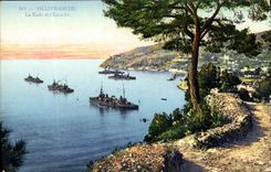 CPA Villefranche La Rade Et I'Escadre Bateaux