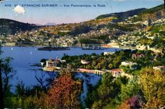 CPA Villefranche Sur Mer Vue Panoramique La Rade