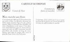 REPRO Nice Le Marche Aux Fleurs Cours Saleya