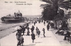 CPA Nice Jetee Promenade Des Anglais