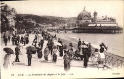 CPA Nice La Promenade des Anglais et la Jetee