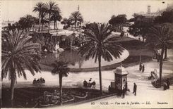 VINTAGE POSTCARD Nice Seen On the Garden