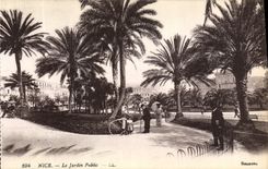 CPA Nice Le Jardin Public