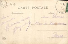 VINTAGE POSTCARD Puy Three Rocks Seen from taken of Espaly