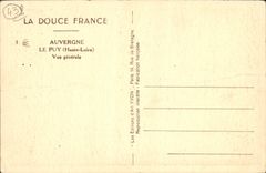CPA Le Puy Vue Generale