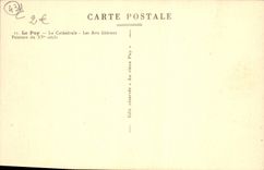 CPA Le Puy La Cathedrale Les Arts Liberaux