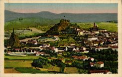 CPA Le Puy Vue Prise De La Cote Rochearnaud