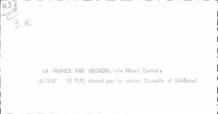 POSTAL MODERNA Puy domina por las rocas cuervo y St Miguel