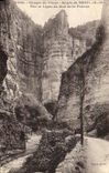 VINTAGE POSTCARD Falls of Cians Road of Beuil By the Line of the South of France