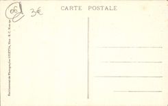 VINTAGE POSTCARD Falls of Cians Road of Beuil By the Line of the South of France