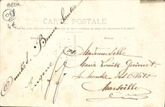 CPA Entree des Hautes Gorges Rouges de Touet de Beuil