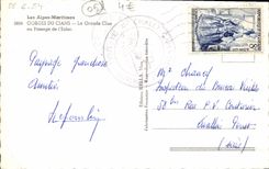 CPM Gorges Du Cians La Grande Clue au passage de l'enfer 