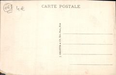 VINTAGE POSTCARD Beuil Road of Falls of Cians in Winter