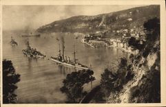 CPA Villefranche La Rade Bateaux