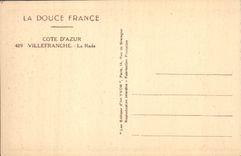 CPA Villefranche La Rade Bateaux