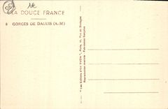 CPA Gorges De Daluis