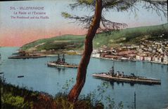 CPA Villefranche La Rade et L'Escadre Bateaux