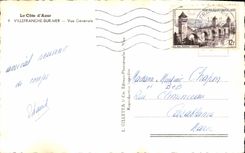 CPM Villefranche Sur Mer Vue Generale