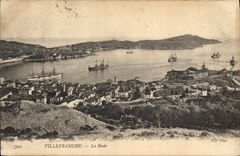 CPA Villefranche La Rade Bateaux