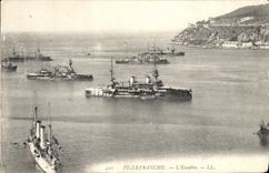 CPA Villefranche Sur Mer L'Escadre Bateaux