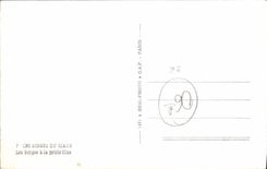 VINTAGE POSTCARD throats of Cians throats in small Clue