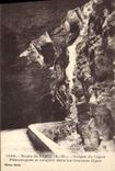 VINTAGE POSTCARD Road of Beuil Falls of Cians