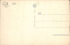 VINTAGE POSTCARD Villefranche On Sea View and the port