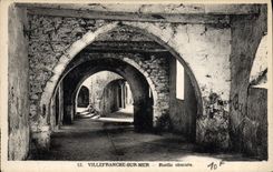 CPA Villefranche Sur Mer Ruelle Obscure