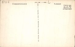 CPA Villefranche Sur Mer Ruelle Obscure