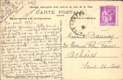 VINTAGE POSTCARD Beuil the road of the throats of Cians in winter