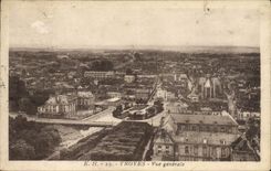 CPA Troyes Vue Generale