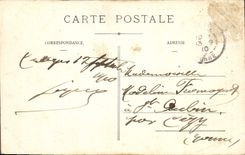 VINTAGE POSTCARD Troyes Church Cathedral St Pierre and St Paul