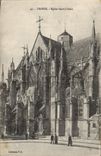 VINTAGE POSTCARD Troyes Church Urbain Saint