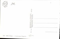 Aldea de Eze de la POSTAL de la VENDIMIA la cámara acorazada vieja