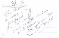 CPM Sanctuaire De Notre Dame De Laghet