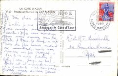 CPM Pinede et rochers du Cap Martin