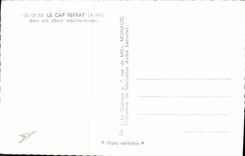 MODERN CARD the Cape Ferrat In Its Mediterranean Decoration