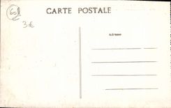 Castillo de Pierrefonds de la POSTAL de la VENDIMIA antes de la restauración