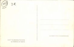 CPM La moyenne corniche Le chateau de Madrid 