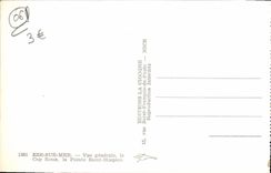 POSTAL MODERNA Eze en el hogar Saint de vieja gente del punto del mar la visión el cabo Russet-red