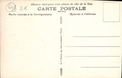 Alrededores de la POSTAL de la VENDIMIA de Compiegne interior del coche del foch Militaria del mariscal