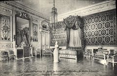 CPA Compiegne Palais Chambre de Marie Antoinette 
