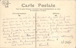 CPA Saint Leu D'Esserent Ancienne Abbaye Entree du cloitre