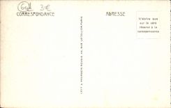 Sala de estar del castillo de Compiegne de la POSTAL de la VENDIMIA del Señora-en-waitings