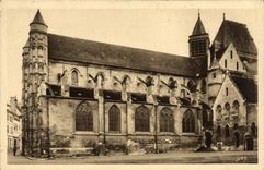 Pared lateral del St Antonio de la iglesia de Compiegne de la POSTAL de la VENDIMIA