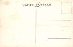 Claro del taladro de Compiegne de la POSTAL de la VENDIMIA del armisticio de Militaria
