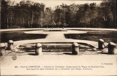 CPA Foret de Compiegne Clairiere de L'Armistice Militaria