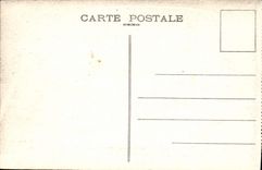 Taladro de la POSTAL de la VENDIMIA del claro de Compiegne del sitio del armisticio del coche del mariscal Foch Militaria